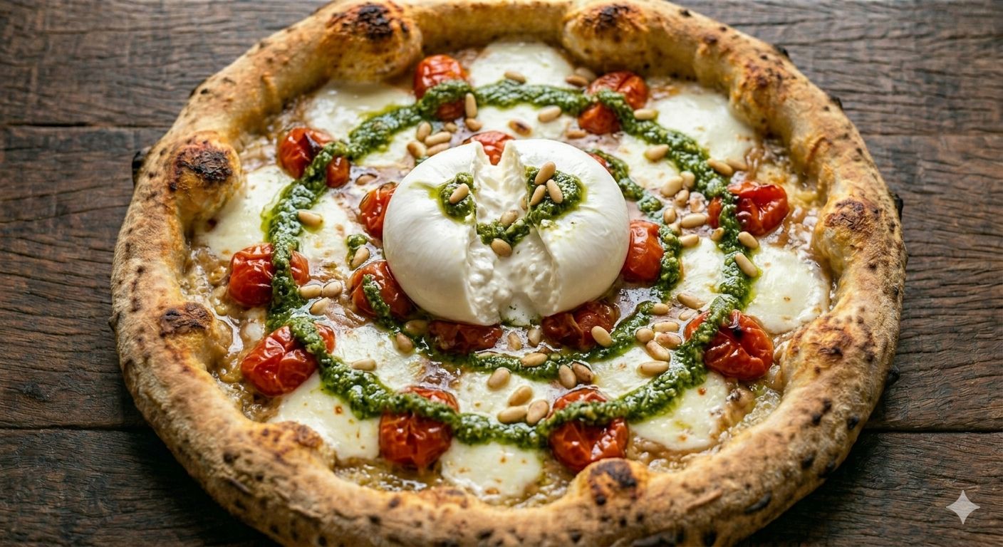Burrata e Pesto