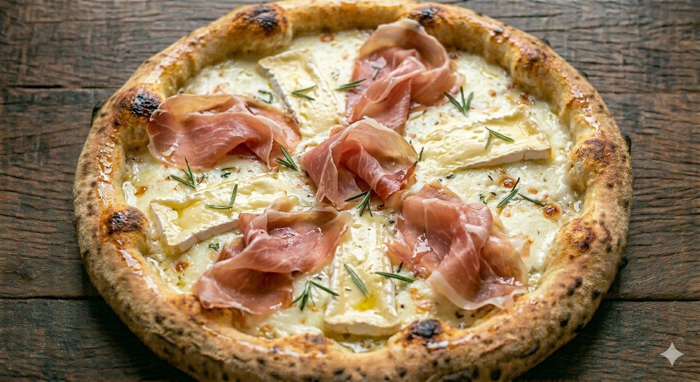 Parma e Brie à Lenha