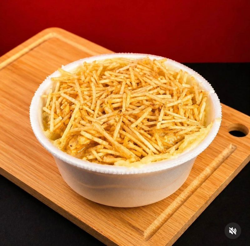 🍚🥔 Marmita Meio a Meio Strogonoff de Frango