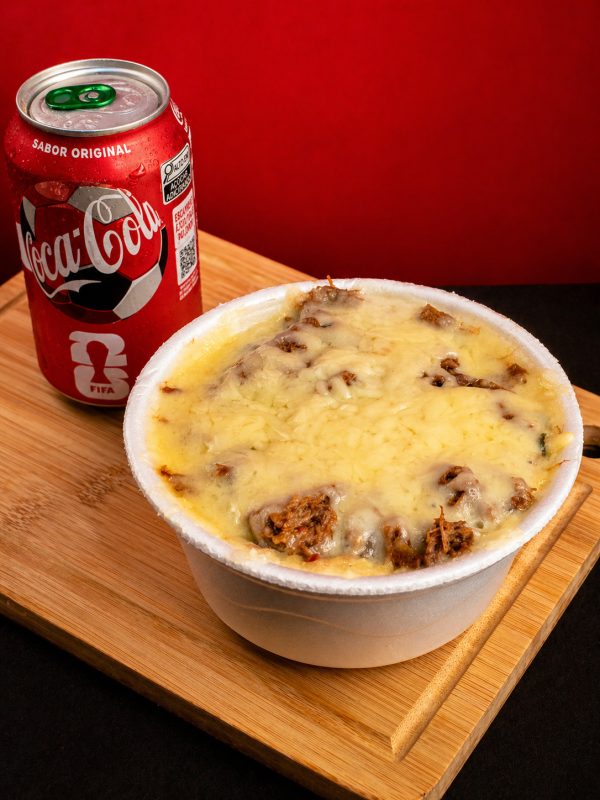Combo Carne Louca 500g  + 1 Refrigerante lata 350ml